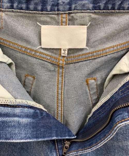 Maison Margiela（メゾンマルジェラ）Maison Margiela (メゾンマルジェラ) Maison Margiela　ストレートレッグジーンズ インディゴ サイズ:W25の古着・服飾アイテム