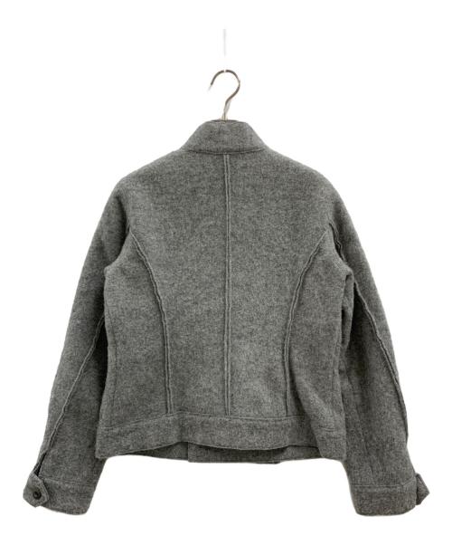 45rpm（45アールピーエム）45rpm (45アールピーエム) 45rpm　ウールジャケット グレー サイズ:3の古着・服飾アイテム