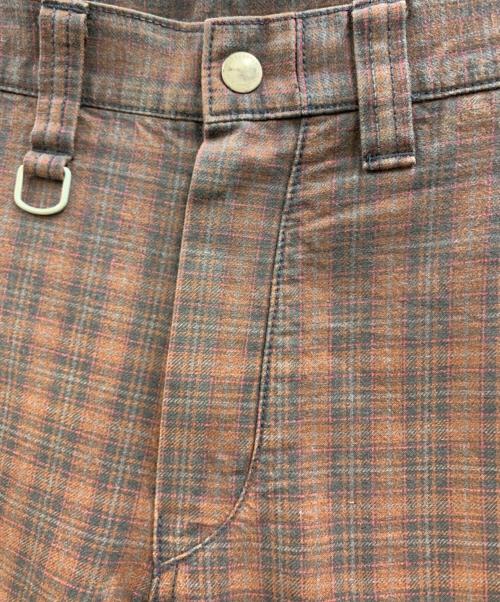 NEIGHBORHOOD（ネイバーフッド）NEIGHBORHOOD (ネイバーフッド) NEIGHBORHOOD　パンツ ブラウン×ブラック サイズ:Sの古着・服飾アイテム