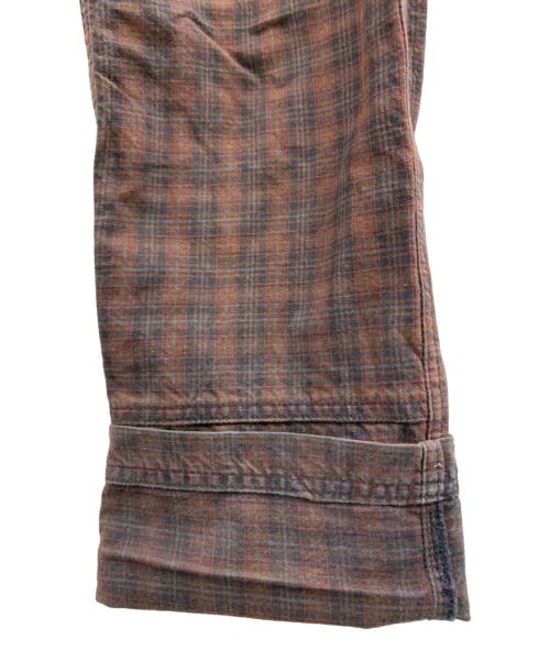 NEIGHBORHOOD（ネイバーフッド）NEIGHBORHOOD (ネイバーフッド) NEIGHBORHOOD　パンツ ブラウン×ブラック サイズ:Sの古着・服飾アイテム