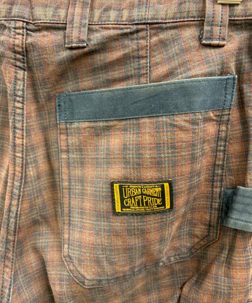 NEIGHBORHOOD（ネイバーフッド）NEIGHBORHOOD (ネイバーフッド) NEIGHBORHOOD　パンツ ブラウン×ブラック サイズ:Sの古着・服飾アイテム