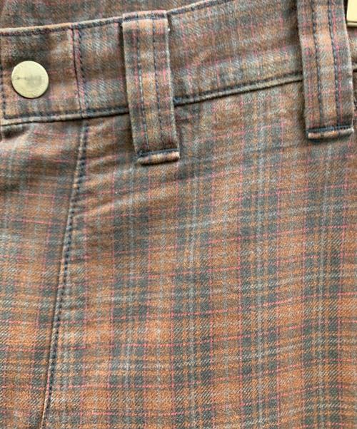 NEIGHBORHOOD（ネイバーフッド）NEIGHBORHOOD (ネイバーフッド) NEIGHBORHOOD　パンツ ブラウン×ブラック サイズ:Sの古着・服飾アイテム