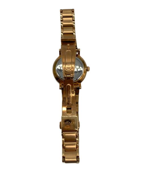 COACH（コーチ）COACH (コーチ) COACH リストウォッチ ピンクゴールドの古着・服飾アイテム