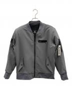 TAICHIタイチ）の古着「TAICHI　プロテクタージャケット」｜グレー