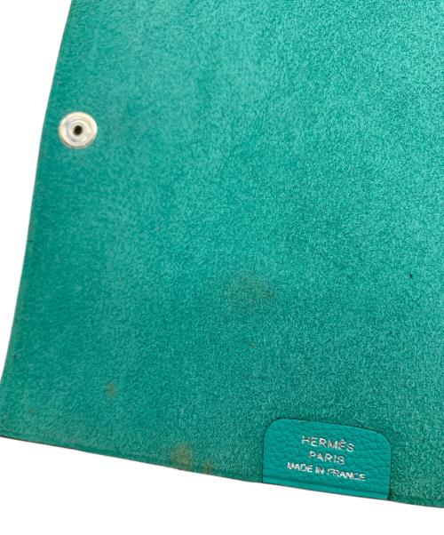 HERMES（エルメス）HERMES (エルメス) HERMES　手帳カバー グリーンの古着・服飾アイテム