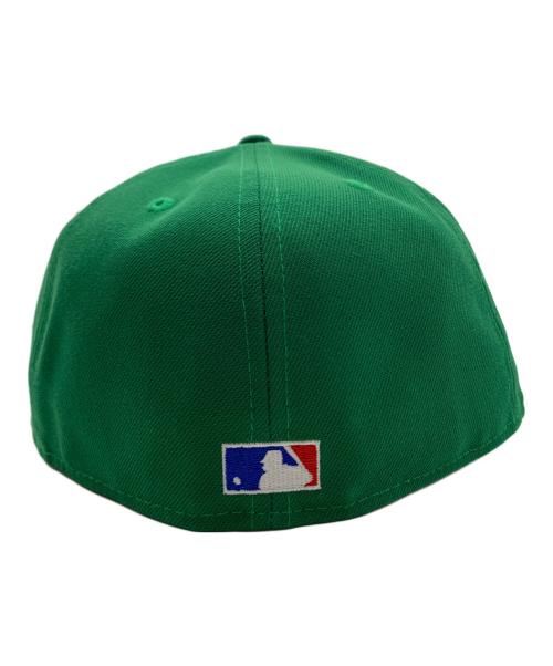 New Era（ニューエラ）New Era (ニューエラ) New Era　キャップ グリーン×イエロー 未使用品の古着・服飾アイテム