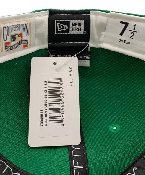New Era（ニューエラ）New Era (ニューエラ) New Era　キャップ グリーン×イエロー 未使用品の古着・服飾アイテム
