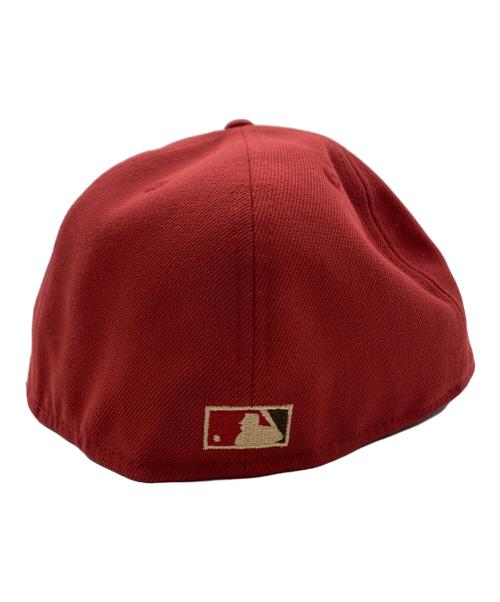 New Era（ニューエラ）New Era (ニューエラ) New Era　キャップ レッド×ブラウンの古着・服飾アイテム