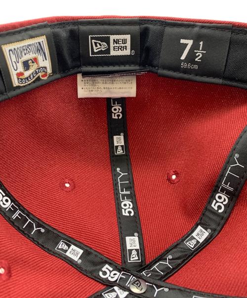 New Era（ニューエラ）New Era (ニューエラ) New Era　キャップ レッド×ブラウンの古着・服飾アイテム