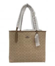 COACH（コーチ）の古着「COACH　トートバッグ」｜ベージュ