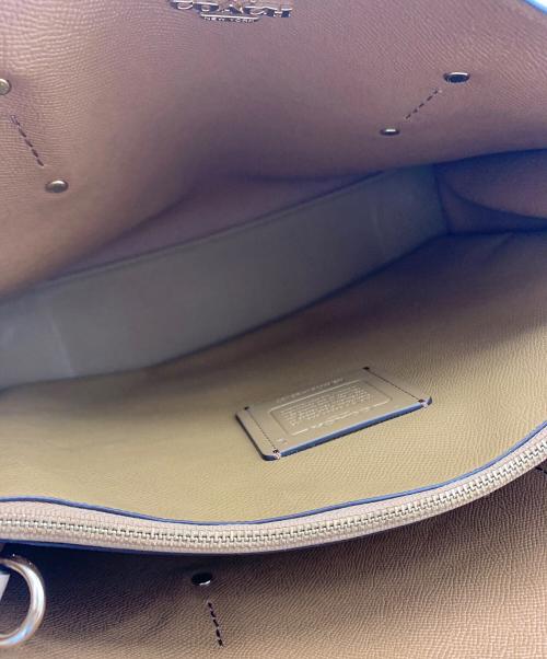 COACH（コーチ）COACH (コーチ) COACH　2WAYバッグ ベージュの古着・服飾アイテム