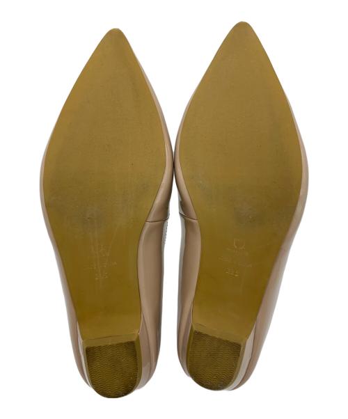 卑弥呼（ヒミコ）卑弥呼 (ヒミコ) 卑弥呼　ローヒールパンプス ピンク サイズ:23.5の古着・服飾アイテム