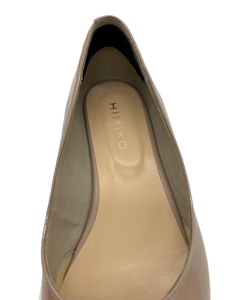 卑弥呼（ヒミコ）卑弥呼 (ヒミコ) 卑弥呼　ローヒールパンプス ピンク サイズ:23.5の古着・服飾アイテム