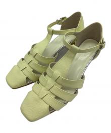 卑弥呼（ヒミコ）の古着「卑弥呼　ヒールアップグルカシューズ」｜イエロー