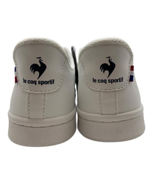 le coq sportif（ルコックスポルティフ）le coq sportif (ルコックスポルティフ) ラ ローラン SI ホワイト サイズ:23.5 未使用品の古着・服飾アイテム