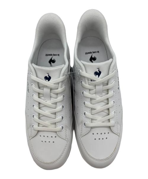le coq sportif（ルコックスポルティフ）le coq sportif (ルコックスポルティフ) ラ ローラン SI ホワイト サイズ:23.5 未使用品の古着・服飾アイテム