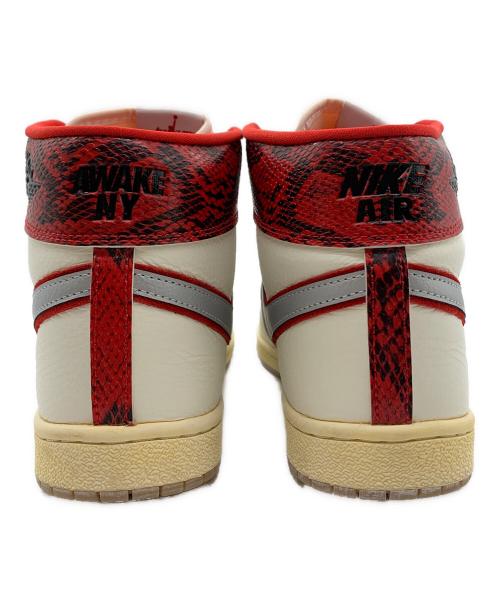 NIKE（ナイキ）NIKE (ナイキ) AWAKE NY (アウェイク ニューヨーク) Jordan Air Ship SP ホワイト×レッド サイズ:27.5の古着・服飾アイテム