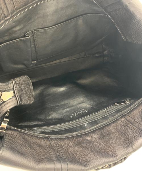 CHANEL（シャネル）CHANEL (シャネル) CHANEL　チェーントートバッグ ブラックの古着・服飾アイテム