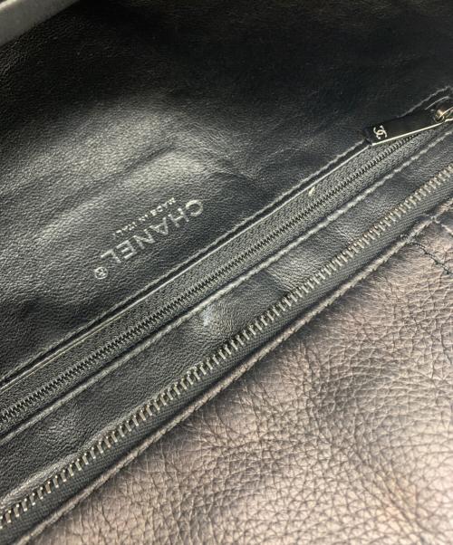 CHANEL（シャネル）CHANEL (シャネル) CHANEL　チェーントートバッグ ブラックの古着・服飾アイテム