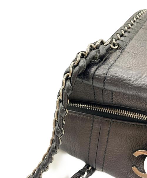 CHANEL（シャネル）CHANEL (シャネル) CHANEL　チェーントートバッグ ブラックの古着・服飾アイテム