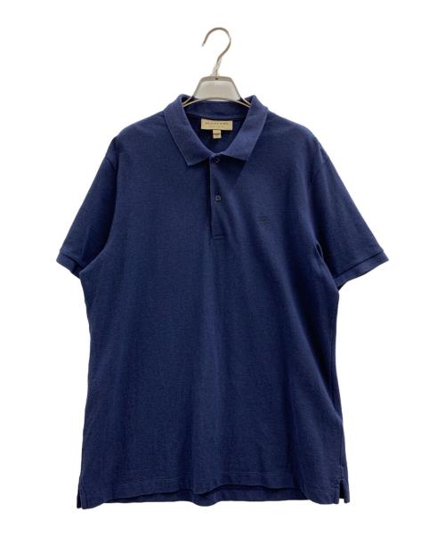 BURBERRY LONDON ENGLAND（バーバリー ロンドン イングランド）BURBERRY LONDON ENGLAND (バーバリー ロンドン イングランド) BURBERRY LONDON ENGLAND　ポロシャツ ネイビー サイズ:XLの古着・服飾アイテム