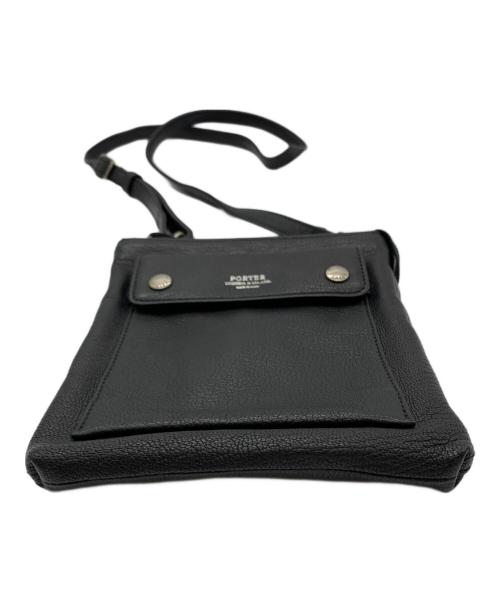 PORTER（ポーター）PORTER (ポーター) PORTER　RAMBLER　ショルダーバッグ ブラックの古着・服飾アイテム