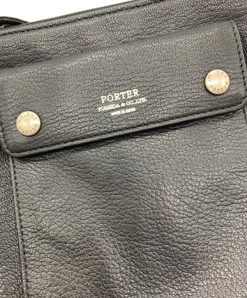 PORTER（ポーター）PORTER (ポーター) PORTER　RAMBLER　ショルダーバッグ ブラックの古着・服飾アイテム