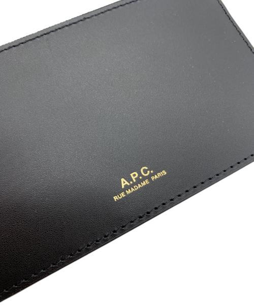 A.P.C.（アーペーセー）A.P.C. (アーペーセー) A.P.C.　コインケース ブラックの古着・服飾アイテム