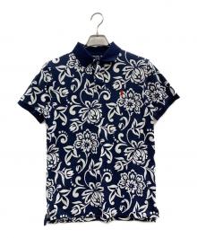 POLO RALPH LAUREN（ポロ・ラルフローレン）の古着「POLO RALPH LAUREN　ポロシャツ」｜ネイビー×ホワイト