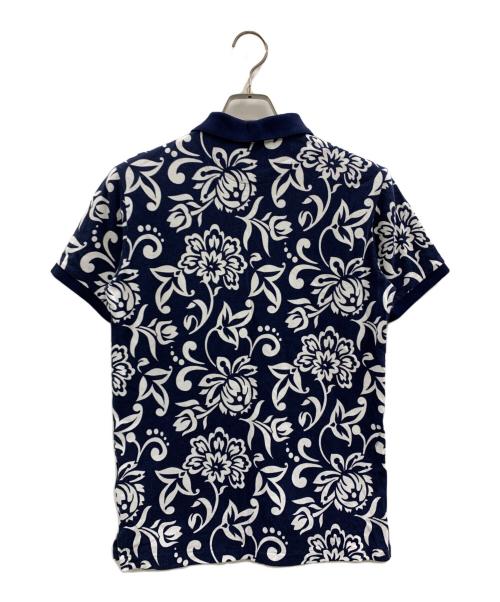 POLO RALPH LAUREN（ポロ・ラルフローレン）POLO RALPH LAUREN (ポロ・ラルフローレン) POLO RALPH LAUREN　ポロシャツ ネイビー×ホワイト サイズ:Sの古着・服飾アイテム