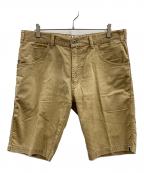 A BATHING APEア ベイシング エイプ）の古着「A BATHING APE　ハーフパンツ」｜ブラウン