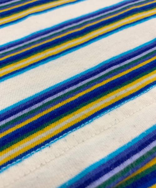 SUPREME（シュプリーム）Supreme (シュプリーム) Supreme 長袖Tシャツ ホワイト×ブルー サイズ:Lの古着・服飾アイテム