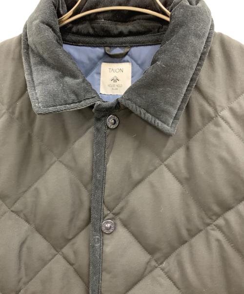 TAION（タイオン）TAION (タイオン) JOURNAL STANDARD relume (ジャーナルスタンダード レリューム) JOURNAL STANDARD relume　コート ブラック サイズ:4の古着・服飾アイテム