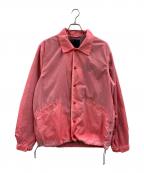 RHC Ron Herman×Liberaidersアールエイチシー ロンハーマン×リベレイダース）の古着「RHC Ron Herman　コーチジャケット」｜ピンク