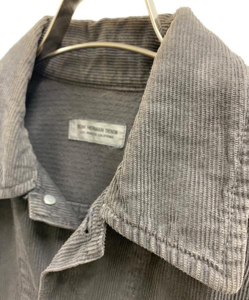 Ron Herman（ロンハーマン）Ron Herman (ロンハーマン) Ron Herman　コーデュロイジャケット チャコールグレー サイズ:Sの古着・服飾アイテム