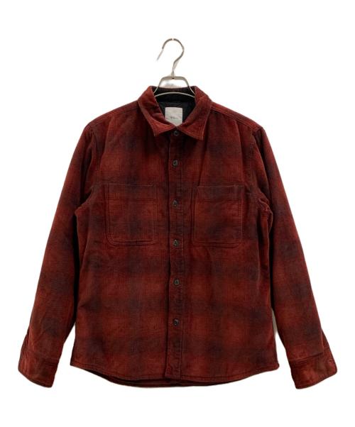 Ron Herman（ロンハーマン）Ron Herman (ロンハーマン) Ron Herman　中綿ジャケット レッド×ブラック サイズ:Mの古着・服飾アイテム