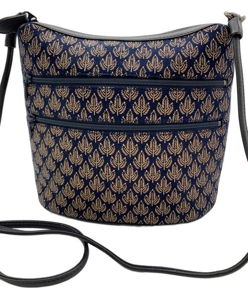 印傳屋（インデンヤ）印傳屋 (インデンヤ) 印傳屋（インデンヤ）ワンショルダーバッグ ネイビーの古着・服飾アイテム