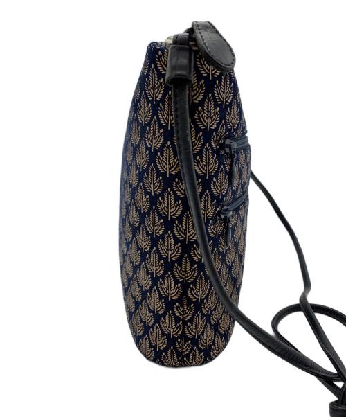 印傳屋（インデンヤ）印傳屋 (インデンヤ) 印傳屋（インデンヤ）ワンショルダーバッグ ネイビーの古着・服飾アイテム