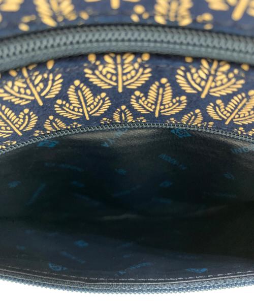 印傳屋（インデンヤ）印傳屋 (インデンヤ) 印傳屋（インデンヤ）ワンショルダーバッグ ネイビーの古着・服飾アイテム