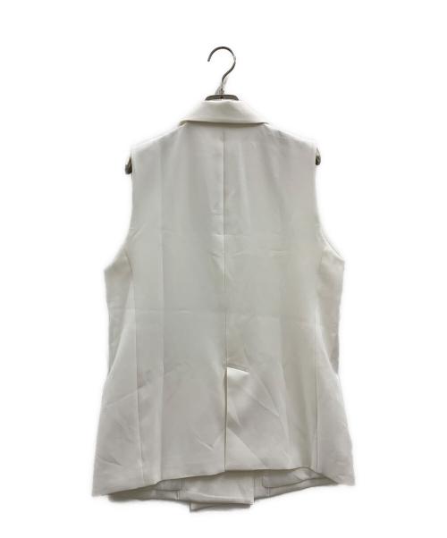 EMMA JAMES（エマジェイムス）EMMA JAMES (エマジェイムス) EMMA JAMES　ジレ ホワイト サイズ:9 未使用品の古着・服飾アイテム