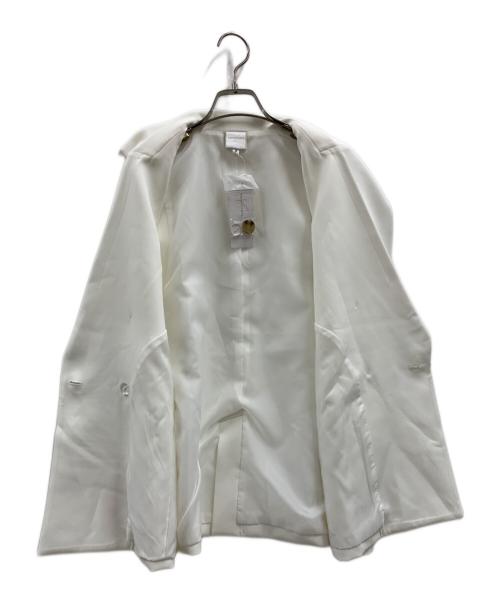 EMMA JAMES（エマジェイムス）EMMA JAMES (エマジェイムス) EMMA JAMES　ジレ ホワイト サイズ:9 未使用品の古着・服飾アイテム