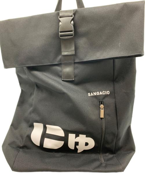 Sangacio（サンガッチョ）sangacio (サンガッチョ) sangacio（サンガッチョ）リュック ブラック 未使用品の古着・服飾アイテム
