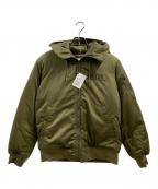 AVIREXアヴィレックス）の古着「AVIREX　中綿ジャケット」｜グリーン