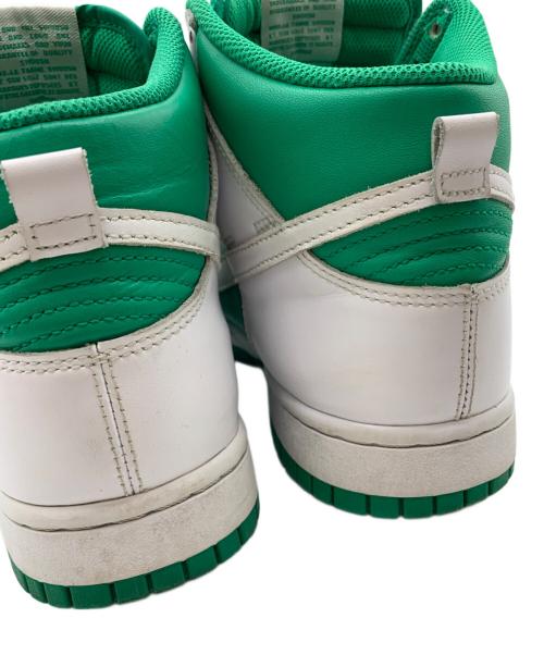 NIKE（ナイキ）NIKE (ナイキ) NIKE　ハイカットスニーカー グリーン×ホワイト サイズ:27の古着・服飾アイテム