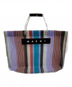MARNIマルニ）の古着「MARNI　フラワーカフェバッグ」｜マルチカラー