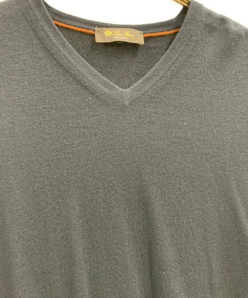 LORO PIANA（ロロピアーナ）LORO PIANA (ロロピアーナ) LORO PIANA　薄手ニット ネイビー サイズ:52の古着・服飾アイテム