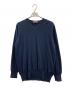 LORO PIANA（ロロピアーナ）の古着「LORO PIANA　薄手ニット」｜ネイビー