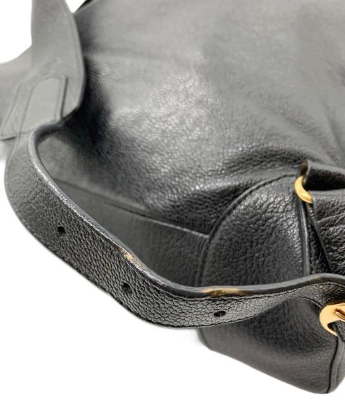 BALENCIAGA（バレンシアガ）BALENCIAGA (バレンシアガ) BALENCIAGA　リュック ブラック×ゴールドの古着・服飾アイテム