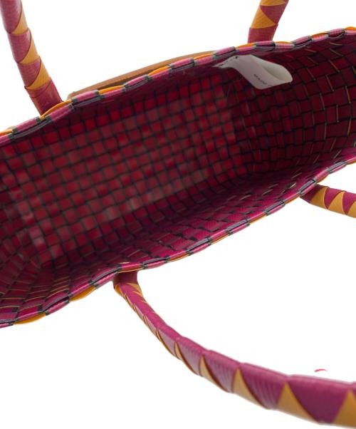 MARNI（マルニ）MARNI (マルニ) MARNI　ピクニックバッグ ベージュ×パープルの古着・服飾アイテム