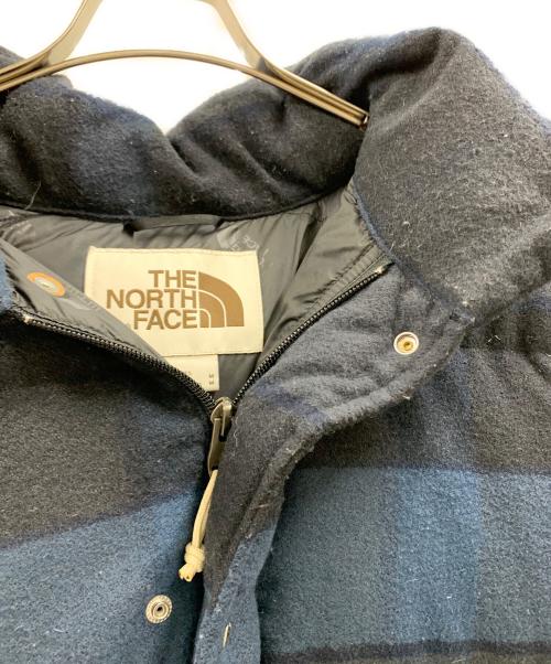 THE NORTH FACE（ザ ノース フェイス）THE NORTH FACE (ザ ノース フェイス) THE NORTH FACE　ジップアップパーカー ブラック×ブルー サイズ:Mの古着・服飾アイテム